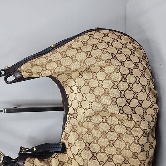 GUCCI GG Canvas Interlocking Hobo Bag - Picture 4 of 16